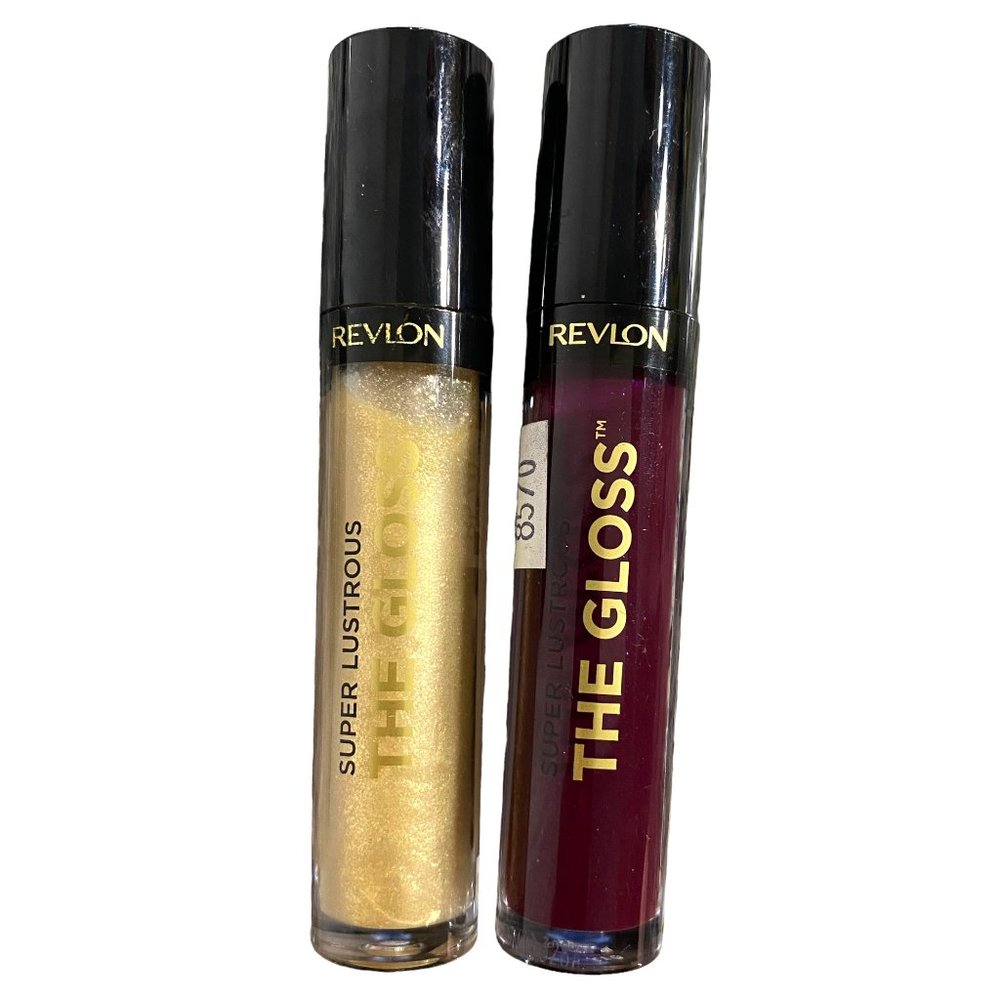 2 New Revlon Super Lustrous The Gloss Lip Gloss 300 and 308